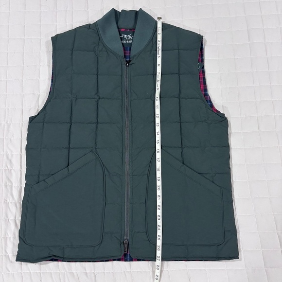 NWT Rodd & Gunn Men’s Milford Vest Quilted Plaid Lined Forest Green Large - Picture 13 of 13